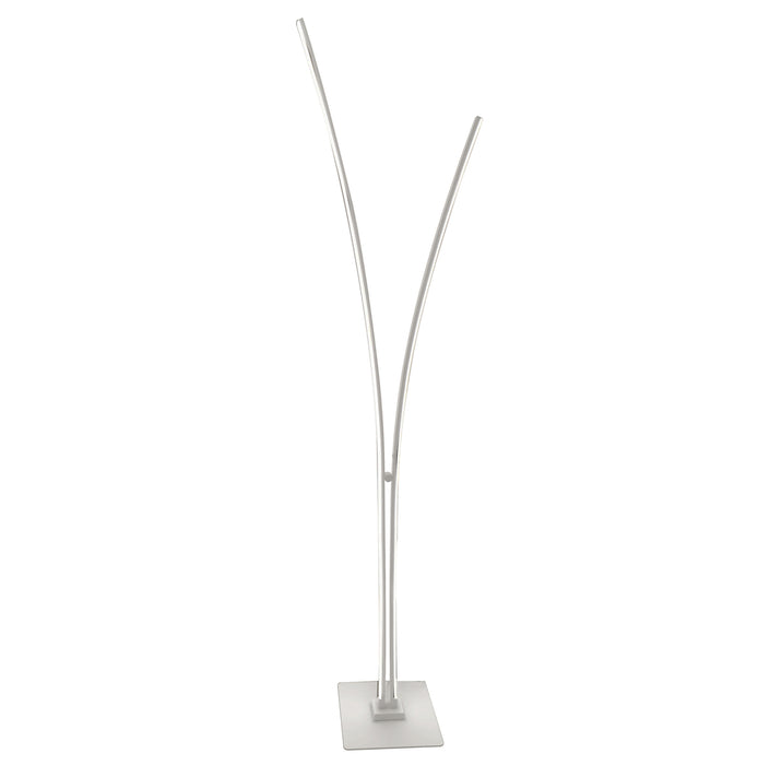 30w Floor Lamp, Mw W/ Wh Acrylic Diffuser | VIN-6536LEDF-MW