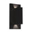 Vista 9-in Black Led Exterior Wall Sconce | EW22109-BK