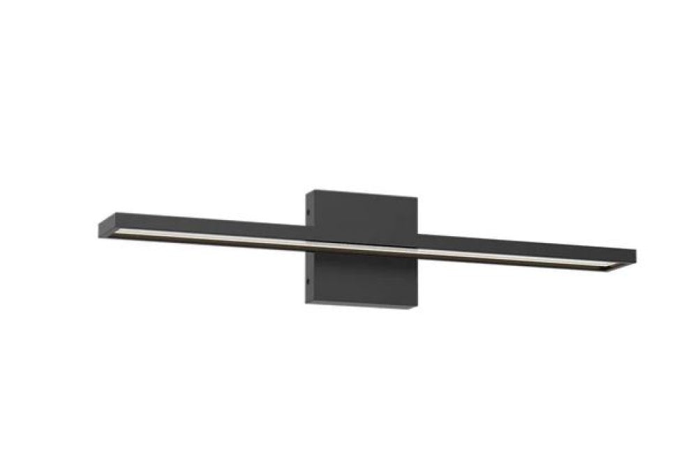 Brio 24-in Black Led Vanity | VL63624-BK-UNV