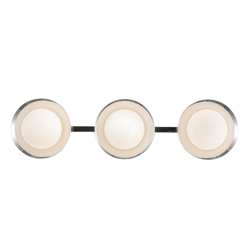 Cleo 23-in Chrome/opal Glass Led Vanity Light | VL77923-CH/OP