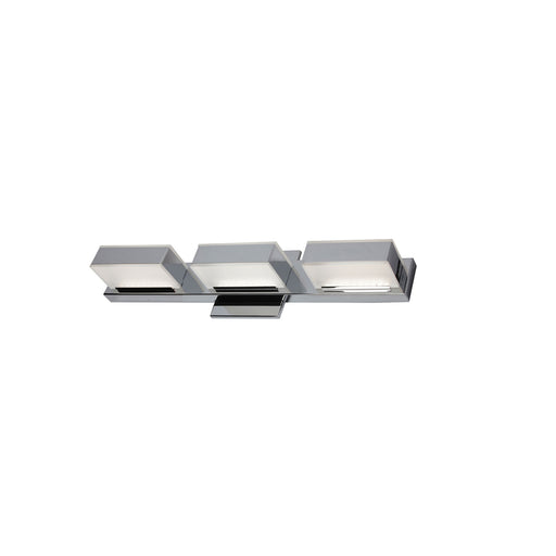 15w Wall Vanity, Polished Chrome Finish | VLD-215-3W-PC