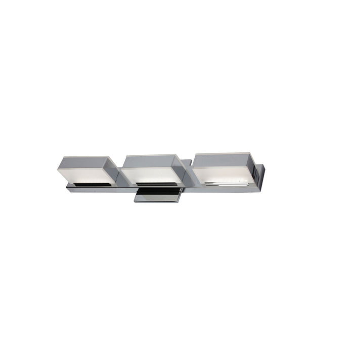15w Wall Vanity, Polished Chrome Finish | VLD-215-3W-PC