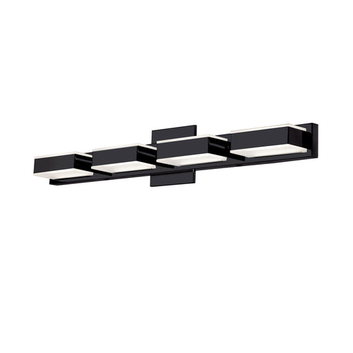 20w Wall Vanity, Matte Black Finish | VLD-215-4W-MB