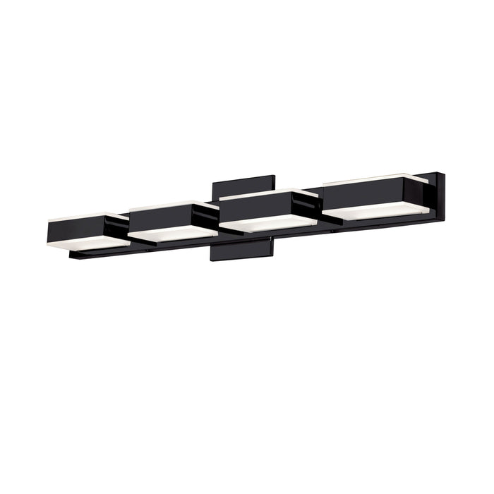 20w Wall Vanity, Matte Black Finish | VLD-215-4W-MB