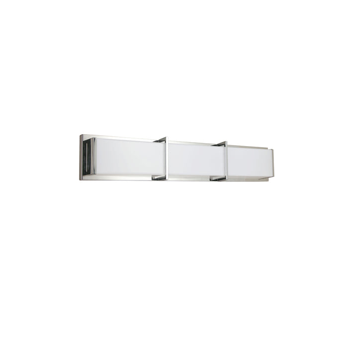 36w Vanity Light, Pc W/ Wh Acrylic Diffuser | VLD-413-PC