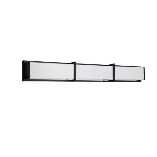 50w Vanity Light, Mb W/ Wh Acrylic Diffuser | VLD-414-MB