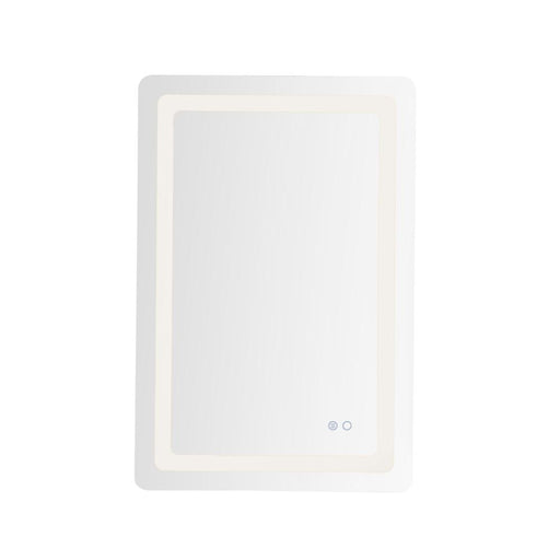 Seneca 24-in Sandblasted Merc Edge Led Vanity Mirror | VM31124-5CCT