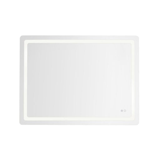 Seneca 48-in Sandblasted Merc Edge Led Vanity Mirror | VM31148-5CCT