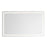 Seneca 60-in Sandblasted Merc Edge Led Vanity Mirror | VM31160-5CCT