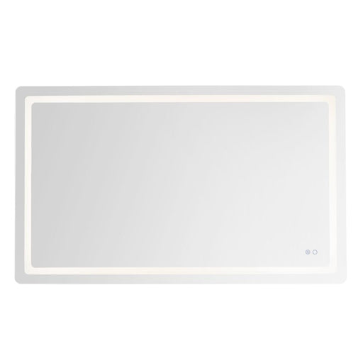 Seneca 60-in Sandblasted Merc Edge Led Vanity Mirror | VM31160-5CCT
