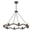 Vance 39'' Integrated Led Bronze Noir Chandelier | VNC-6508-NB