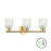 3 Light Vanity, Aged Brass W/ Faux Alabaster | VND-213W-AGB-ALB