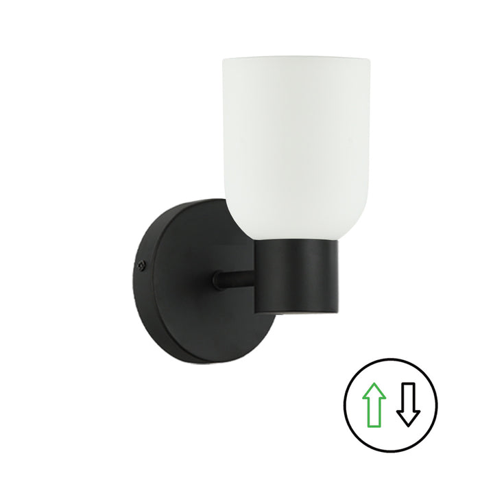 1lt Wall Sconce, Mb W/ Opal Glass | VND-81W-MB