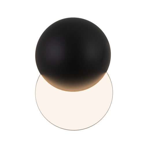 Void 12-in Black Dimmable Led Wall Sconce | WS23212-BK
