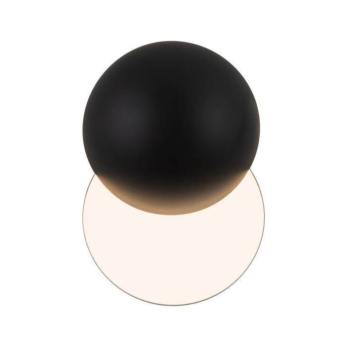 Void 12-in Black Dimmable Led Wall Sconce | WS23212-BK