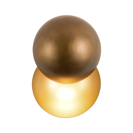 Void 12-in Vintage Brass Dimmable Led Wall Sconce | WS23212-VB