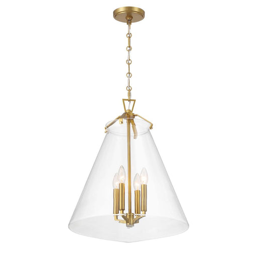 Voss 4 Light Luxe Gold Pendant | VSS-7018-LG
