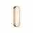 Matteo 1 LT 16"W "Marblestone" Aged Gold Wall Sconce