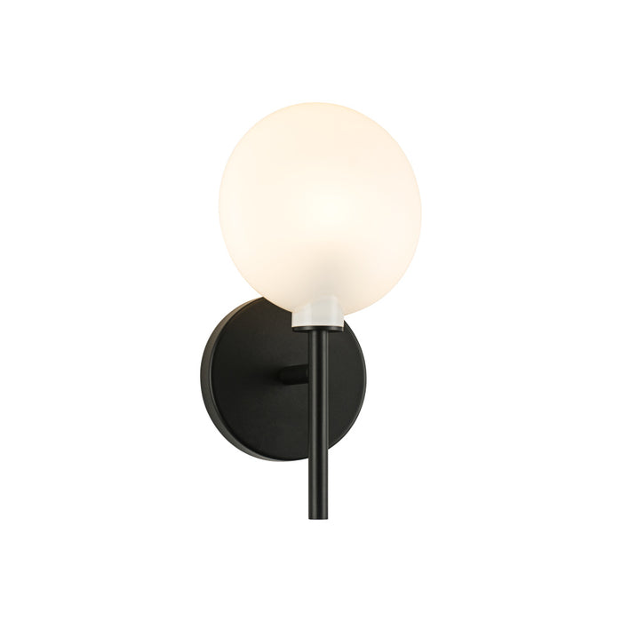Peony Wall Sconce Matte Black | W33701MB