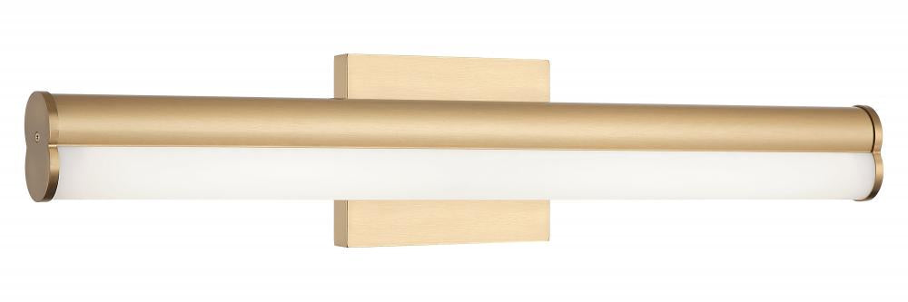 Matteo 1 LT 24"W "JUNCTION" AGED GOLD LED WALL Sconce