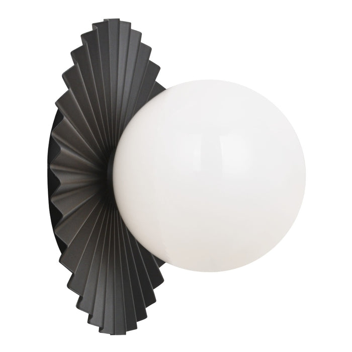 Modern Ruff Wall Sconce/ceiling Mount | WX83101BKOP