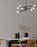  8 Light  Chandelier, Mb & Agb | WAN-398C-MB-AGB