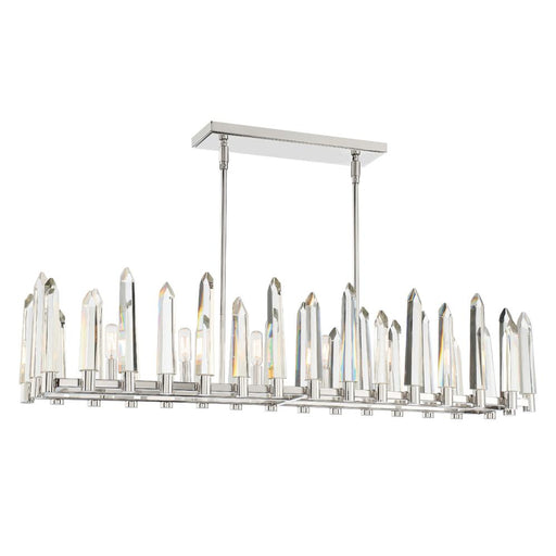 Watson 42'' Polished Nickel Linear Chandelier | WAT-B2006-PN