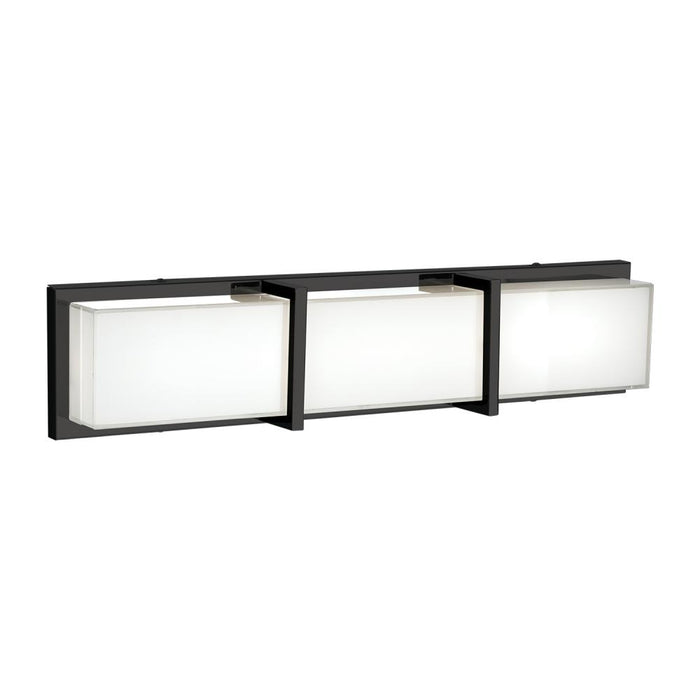 Watford 25-in Black Led Vanity | 701313BK-LED
