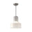 Westlake 11-in Brushed Nickel/glossy Opal Glass 1 Light Pendant | PD540411BNGO