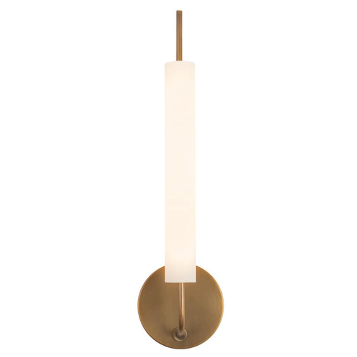 Wick 20-in Brass Dimmable Led Wall Sconce | WS48120-VB