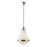 Willard 22-in Polished Nickel/opal Matte Glass 1 Light Pendant | PD348022PNOP