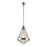 Willard 22-in Polished Nickel/prismatic Glass 1 Light Pendant | PD348022PNPG