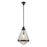 Willard 22-in Urban Bronze/prismatic Glass 1 Light Pendant | PD348022UBPG