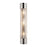 Alora Willard 24-in Polished Nickel/Prismatic Glass 3 Lights Wall/Vanity