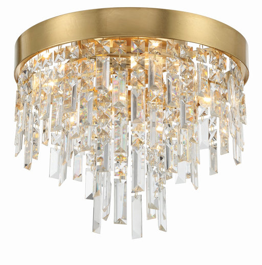 Winfield 16'' Antique Gold Flush Mount | WIN-213-GA-CL-MWP