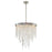 Winfield 5 Light Antique Silver Chandelier | WIN-215-SA-CL-MWP