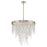 Winfield 6 Light Antique Silver Chandelier | WIN-216-SA-CL-MWP