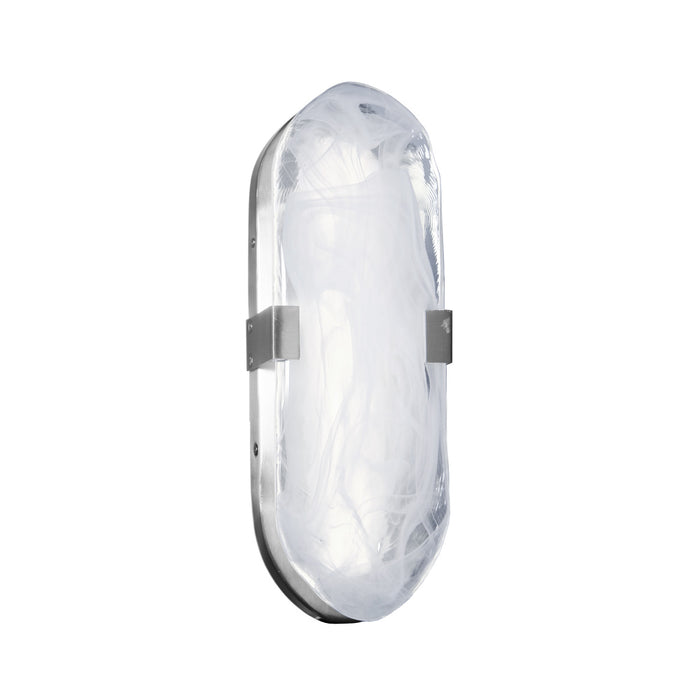 15w Polished Chrome Wall Sconce With Alabaster Glass | WLA-1215LEDW-PC