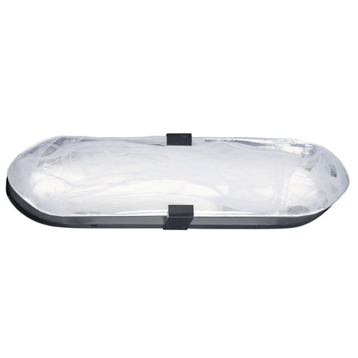 20w Wall Sconce Matte Black With Alabaster Glass | WLA-1620LEDW-MB