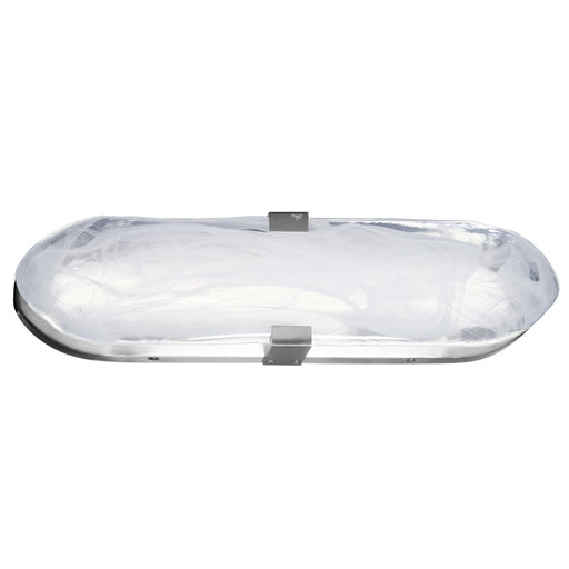 20w Wall Sconce Polished Chrome With Alabaster Glass | WLA-1620LEDW-PC