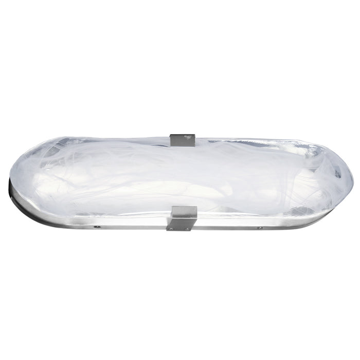 20w Wall Sconce Polished Chrome With Alabaster Glass | WLA-1620LEDW-PC