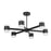 84w Chandelier, Mb W/ Fr Acrylic Diff | WLS-2884LEDC-MB