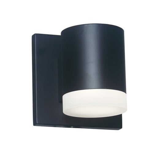 7w Wall Sconce, Matte Black W/ Frosted Acrylic Diffuser | WLS-57LEDW-MB