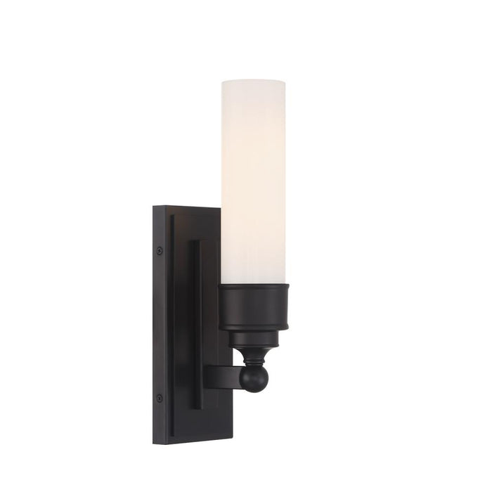 Wilcox 1 Light Led Matte Black Sconce | WLX-301-MK