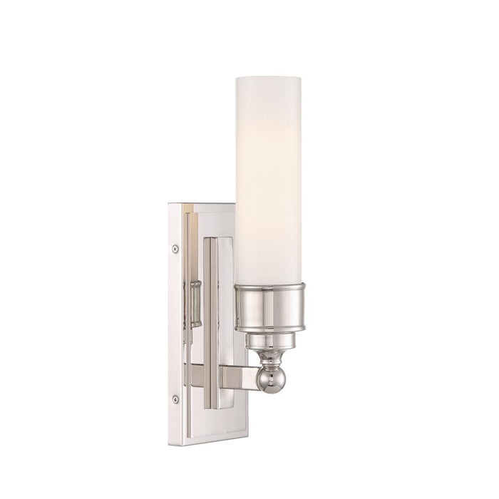 Wilcox 1 Light Led Polished Nickel Sconce | WLX-301-PN