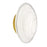 5w Wall Sconce, Agb W/ Swirl Glass | WNA-75LEDW-AGB-SWL