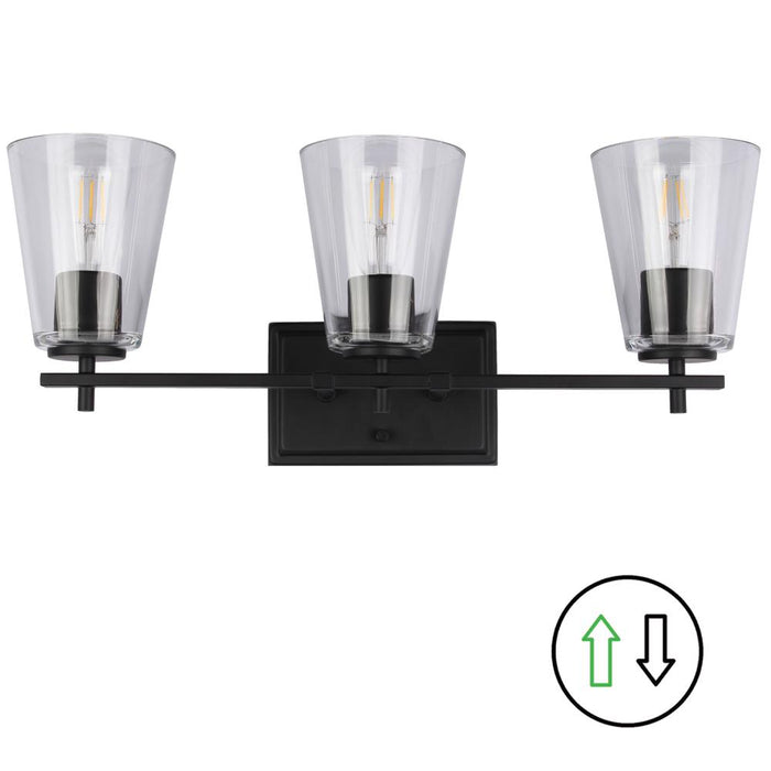 3 Light Vanity, Mb | WND-233W-MB