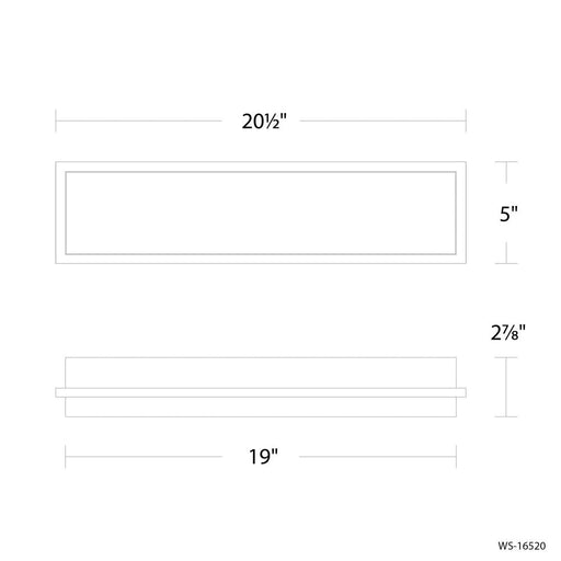 Ice Bar Bath Vanity Light | WS-16520-27-BN