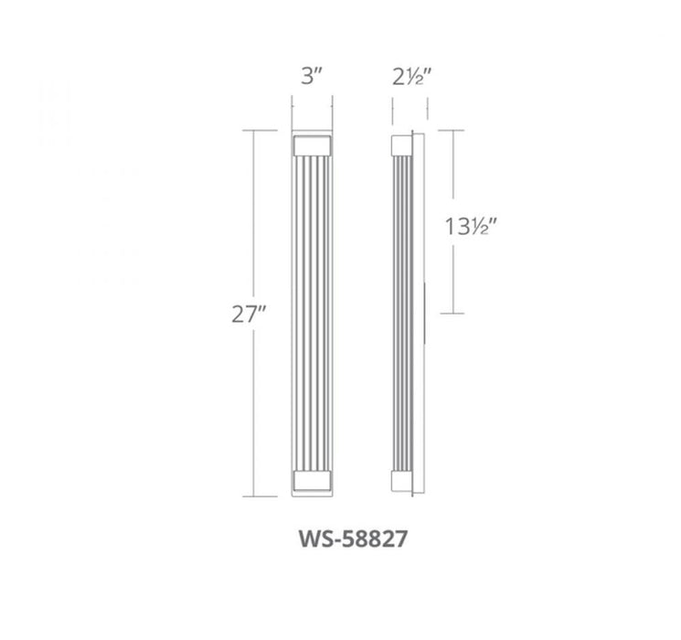 Tower Wall & Bath Light | WS-58827-BN