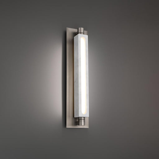 Stanchion Wall Sconce Light | WS-72524-WT/BN